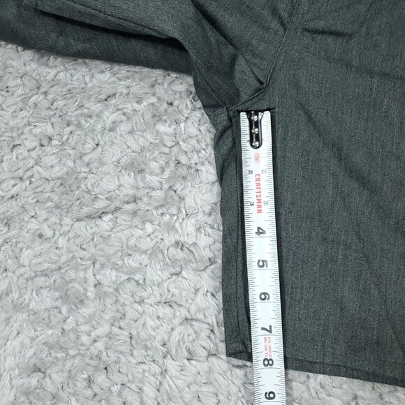 Volcom Boys Youth Frickin Chino Shorts Size 30 Gray Modern Straight Stretch - Picture 6 of 8